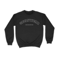 GRZLYWEAR ARCH CREWNECK IN BLACK