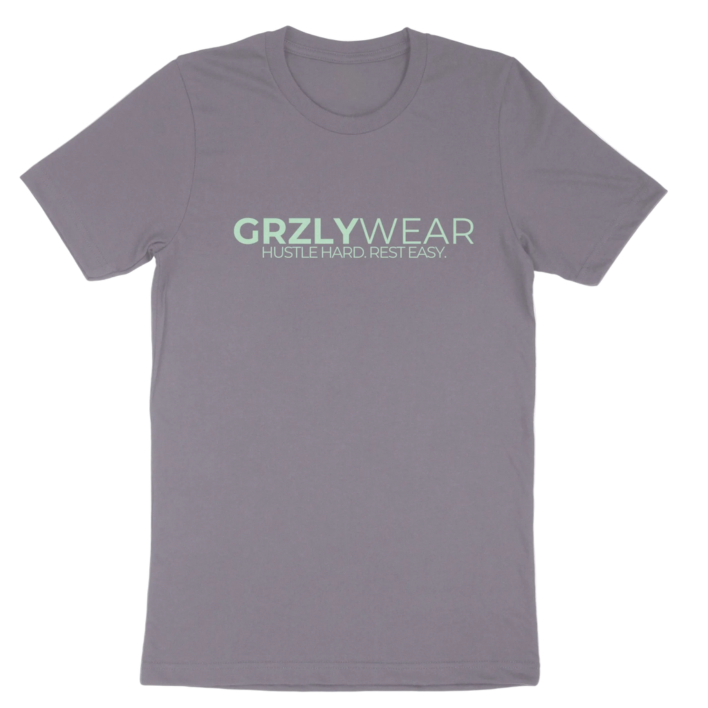 GRZLYWEAR Classic Premium Tee - Green Logo