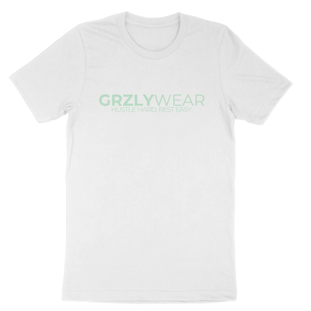 GRZLYWEAR Classic Premium Tee - Green Logo