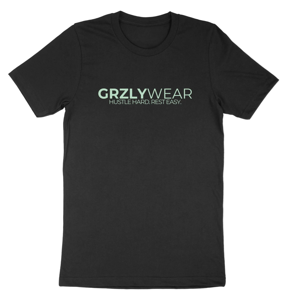 GRZLYWEAR Classic Premium Tee - Green Logo