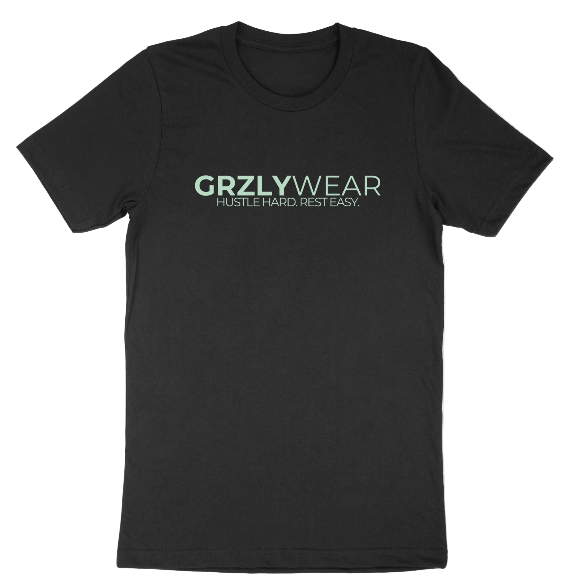 GRZLYWEAR Classic Premium Tee - Green Logo