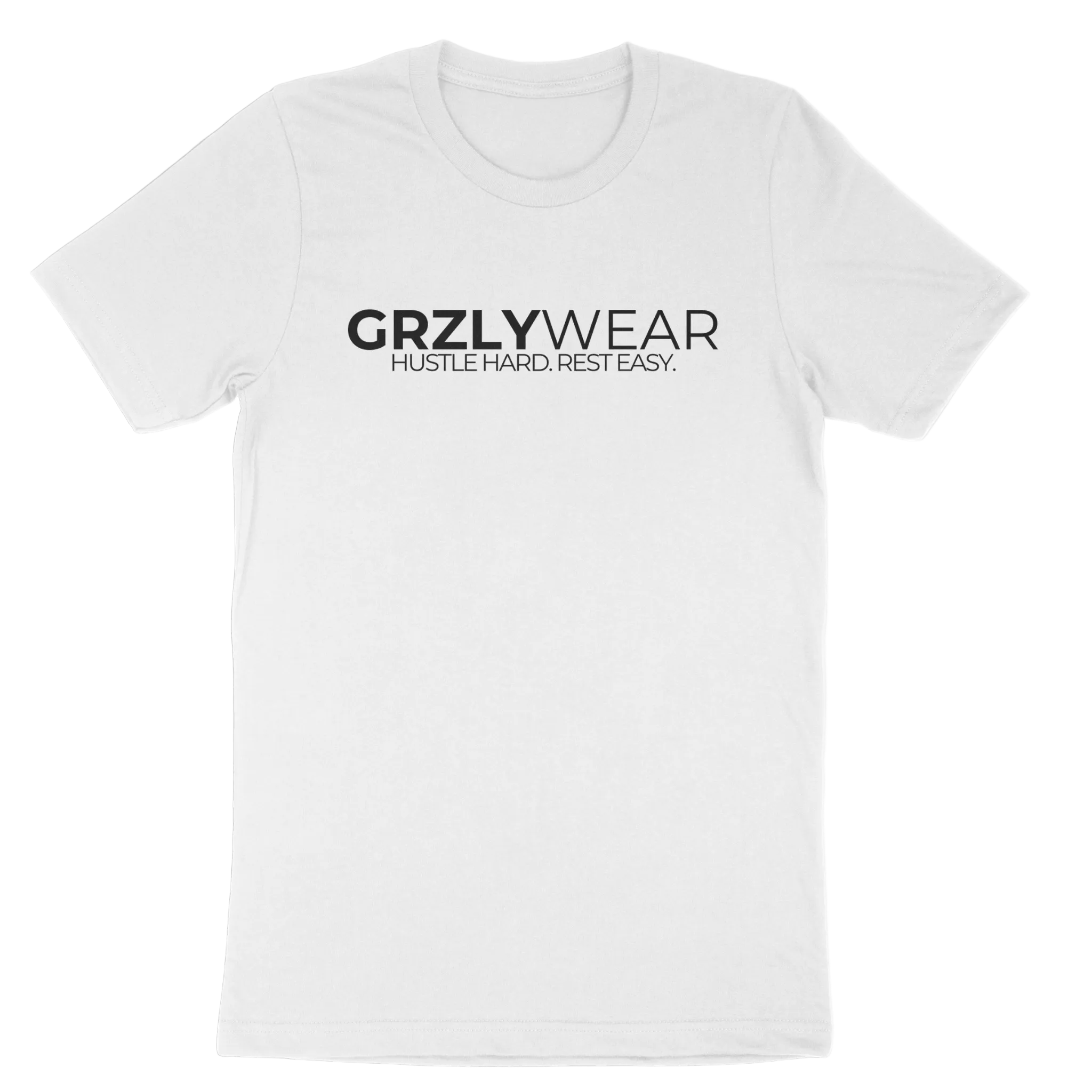 GRZLYWEAR CLASSIC TEE - Black Logo