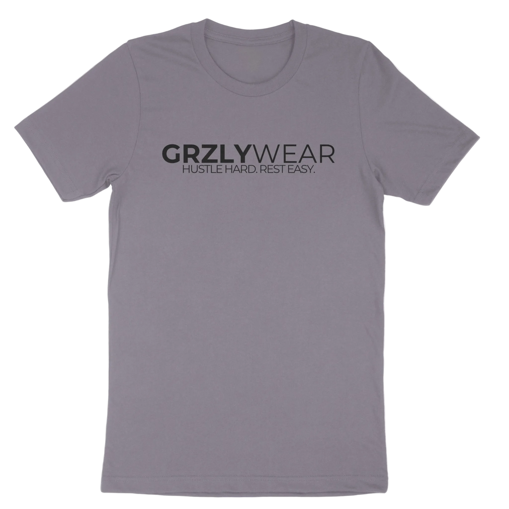 GRZLYWEAR CLASSIC TEE - Black Logo