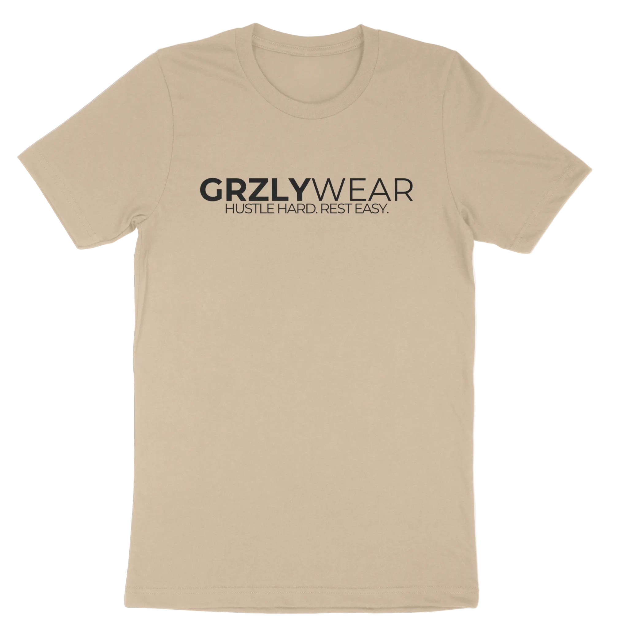 GRZLYWEAR CLASSIC TEE - Black Logo