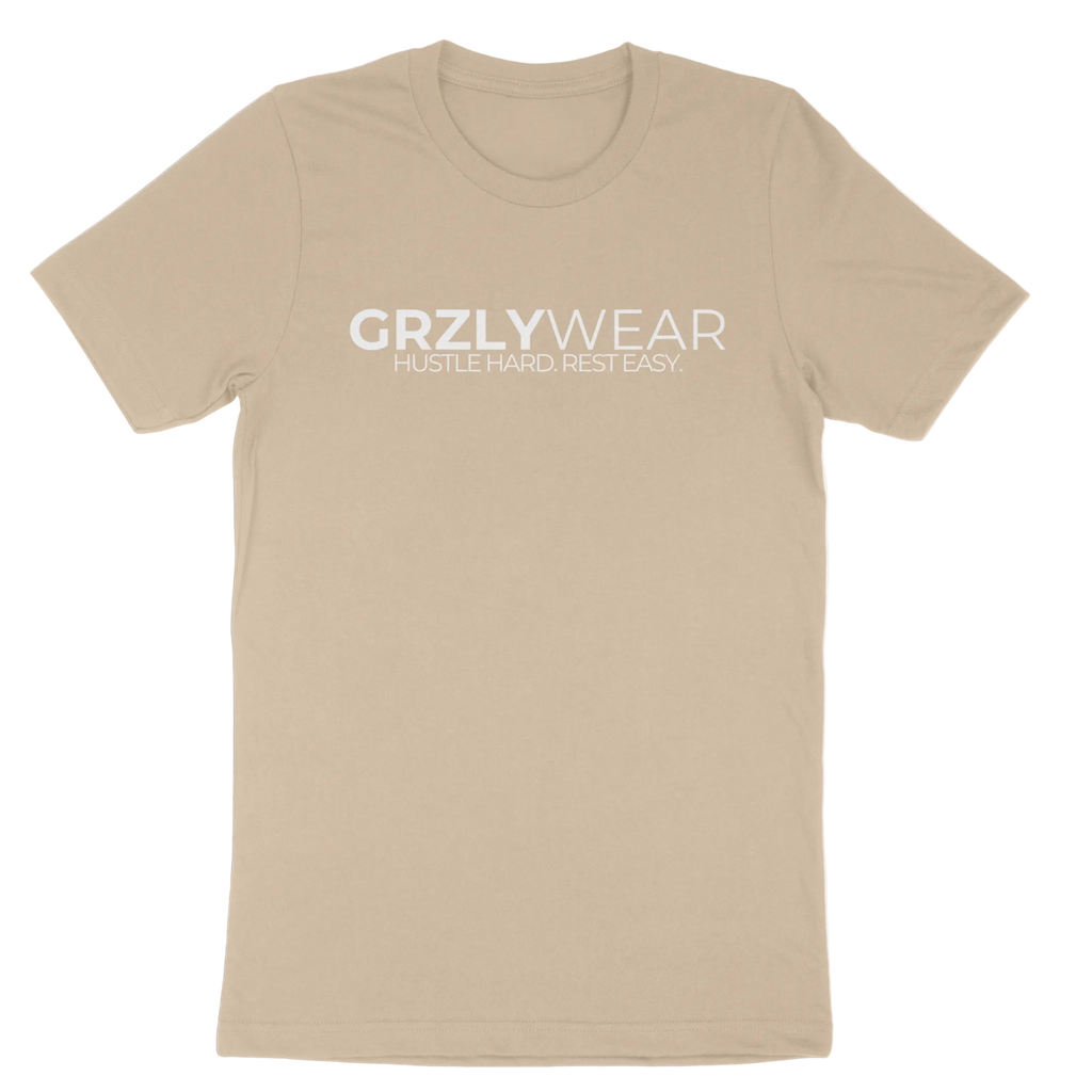 GRZLYWEAR CLASSIC TEE - White Logo