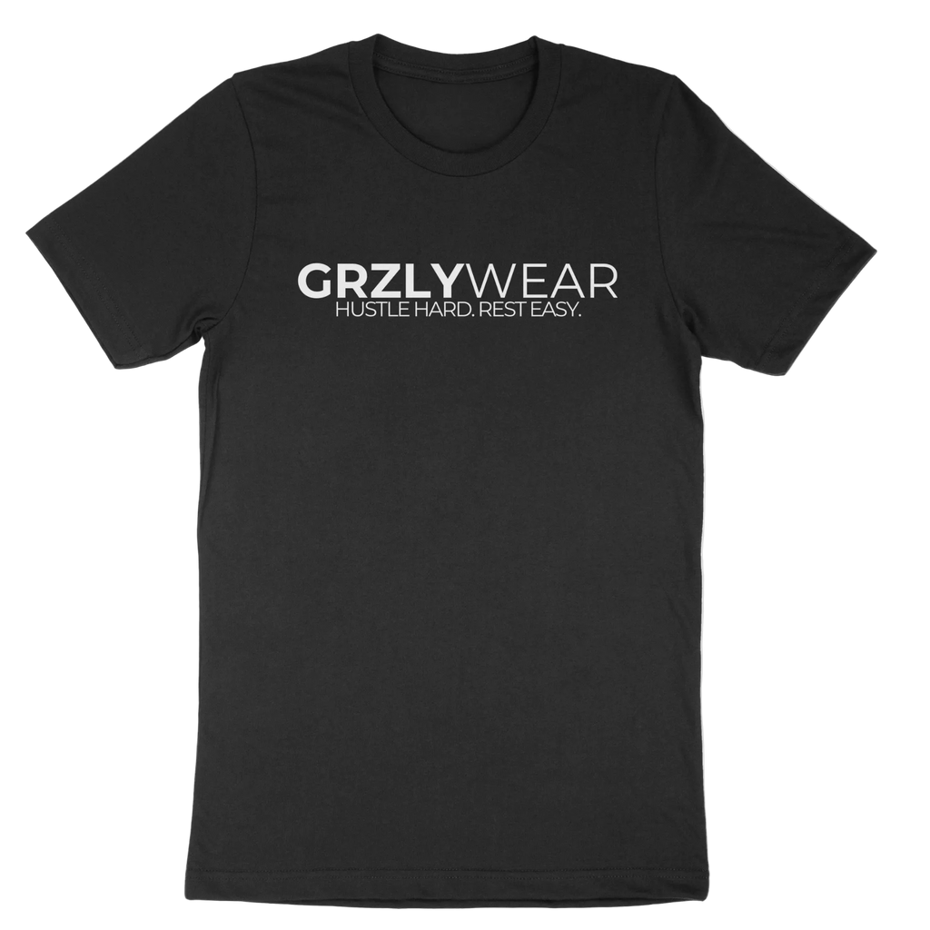 GRZLYWEAR CLASSIC TEE - White Logo
