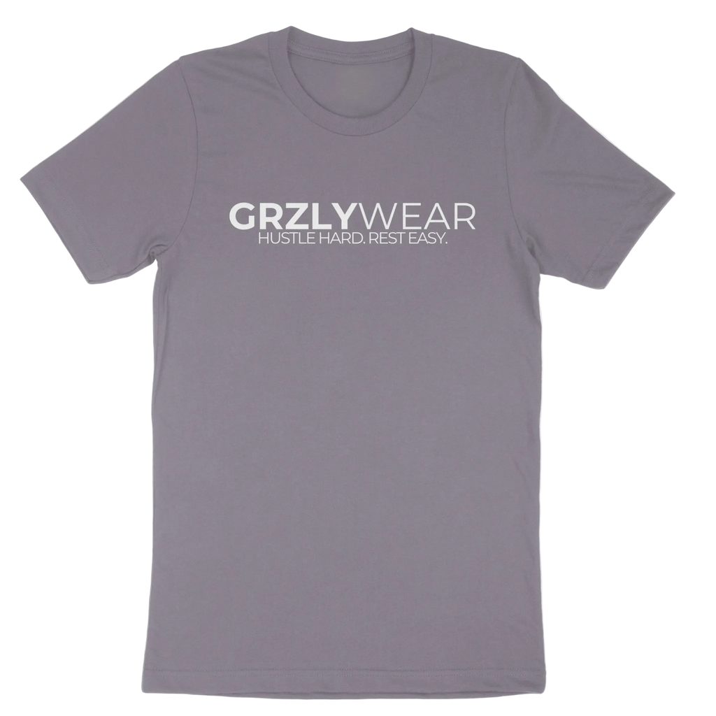 GRZLYWEAR CLASSIC TEE - White Logo