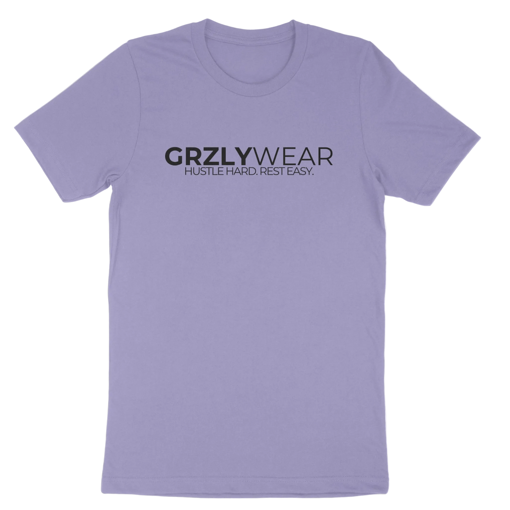GRZLYWEAR Classic Premium Tee - Black Logo