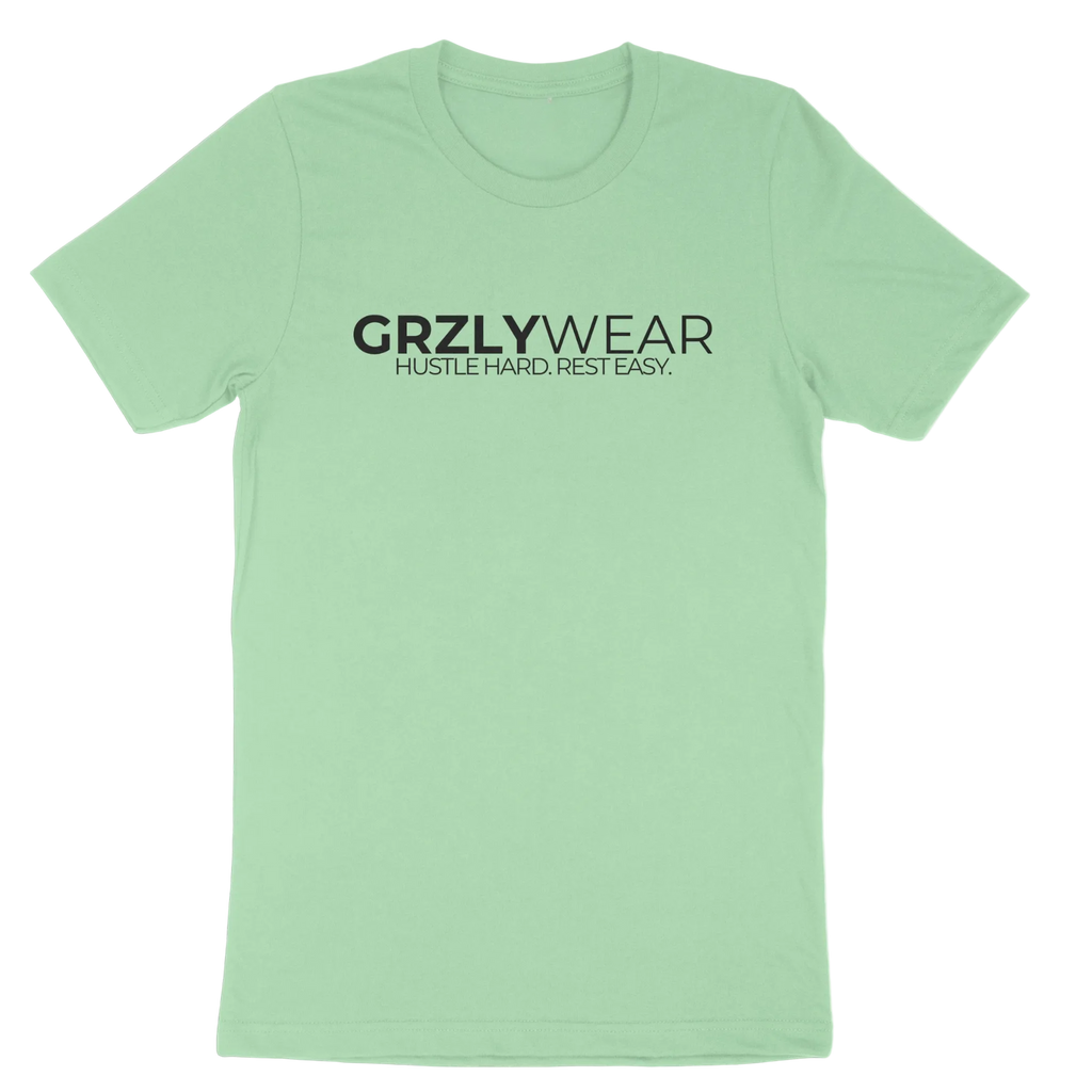 GRZLYWEAR Classic Premium Tee - Black Logo