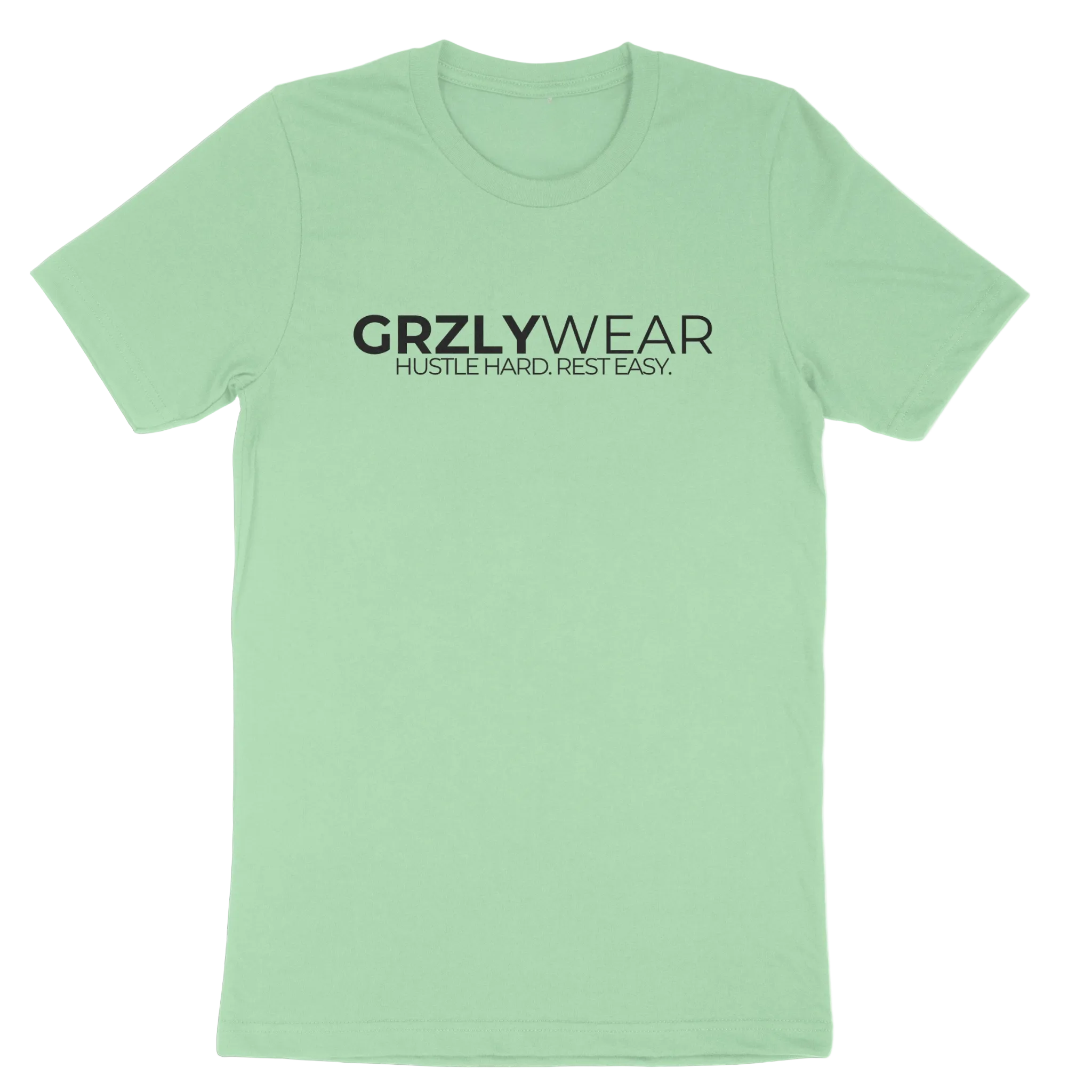 GRZLYWEAR Classic Premium Tee - Black Logo