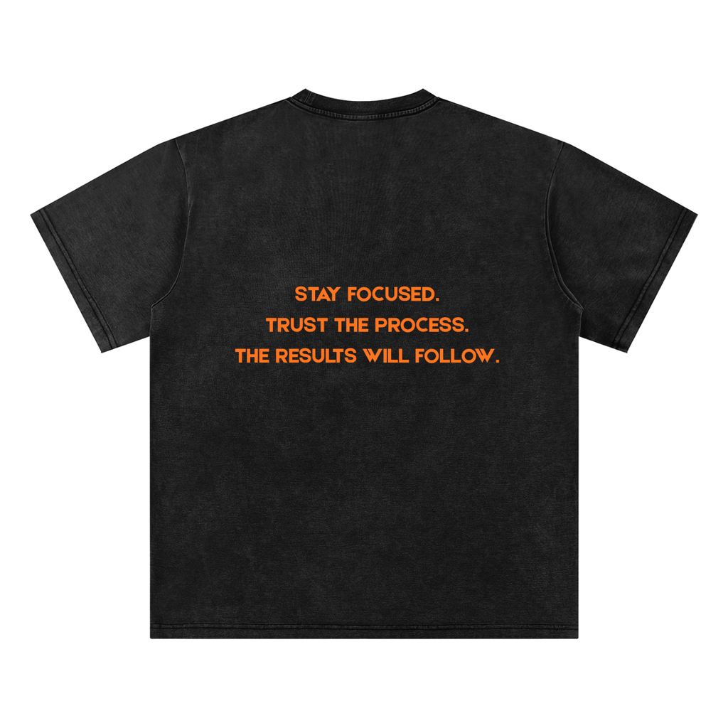 Stay The Course - Snow Washed Tee