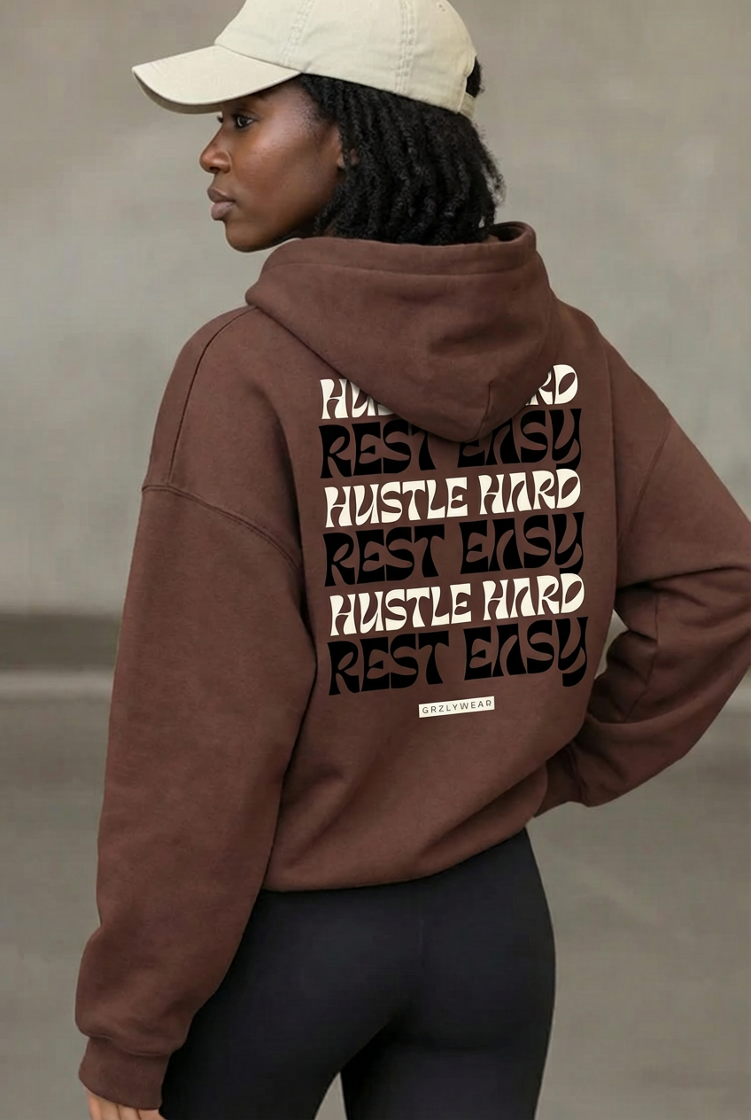 Hustle / Rest Hoodie