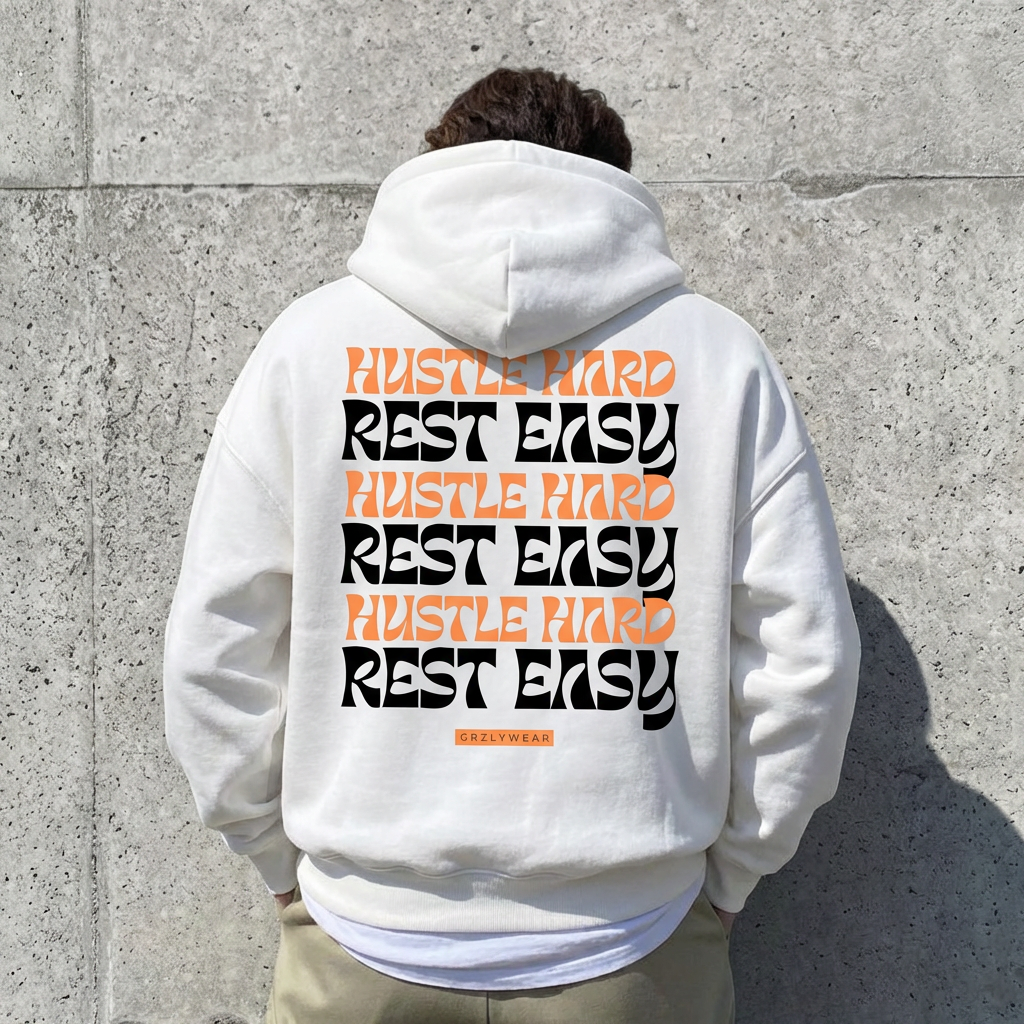 Hustle / Rest Hoodie